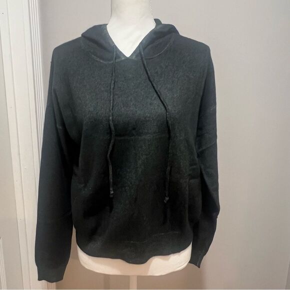 NWT Revolve One Grey Day cashmere pullover hoodie size small oversized - Picture 1 of 8